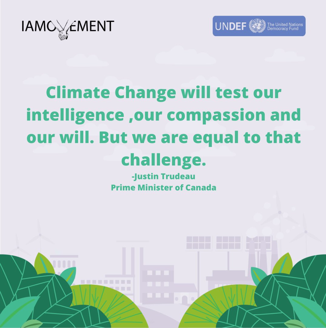 IAMovementOrg's tweet photo. Climate change affects all countries, on a global scale. Awareness and effective action in adaptation and resilience strategies will go a long way in helping our communities and marginalised peoples to survive.
🌎
#undef #climatechange #climateawareness https://t.co/tfkpQtDL8u