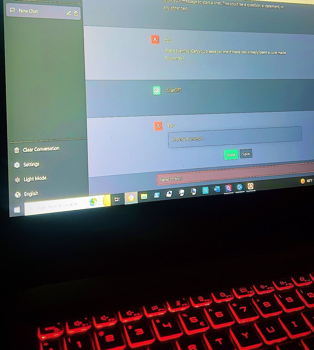 South_All_Out's tweet image. @catturd2, I suppose there are some things that even #ChatGPT can’t answer 🫢 #firstquestion #chatgpt4 #catturd2