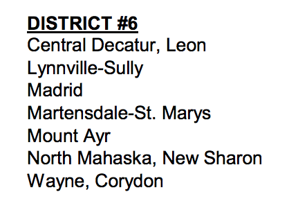 The Tigers will be in Class A District 6 for the 2023/2024 football seasons. #TigerPride #WIN