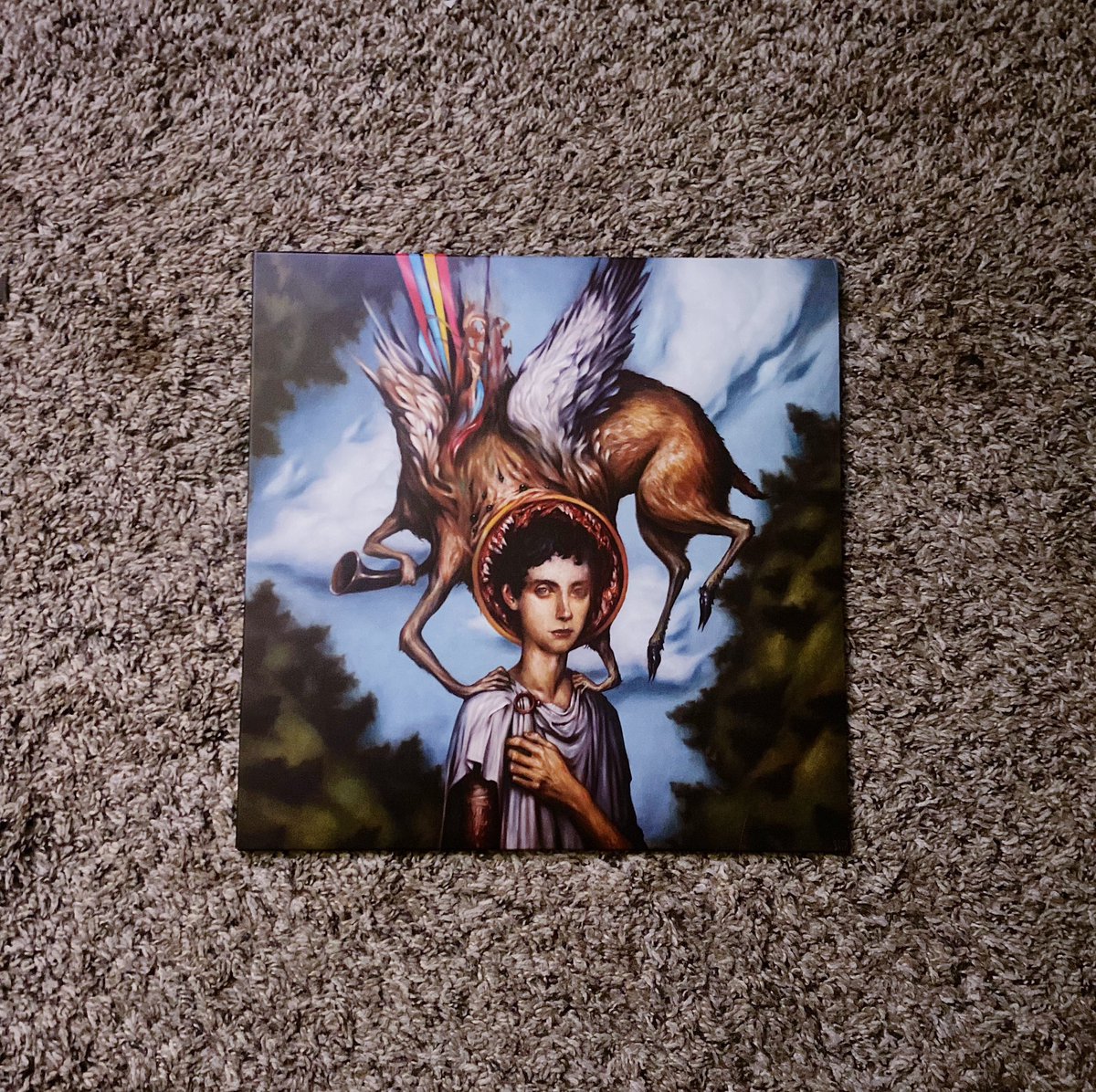 roahshi's tweet photo. Blue Sky Noise - Circa Survive
kicking off my vinyl thread w what might b the most beautiful vinyl that I own (hopefully will find out how to take better pics of them w time) https://t.co/hwHRNDhMKw