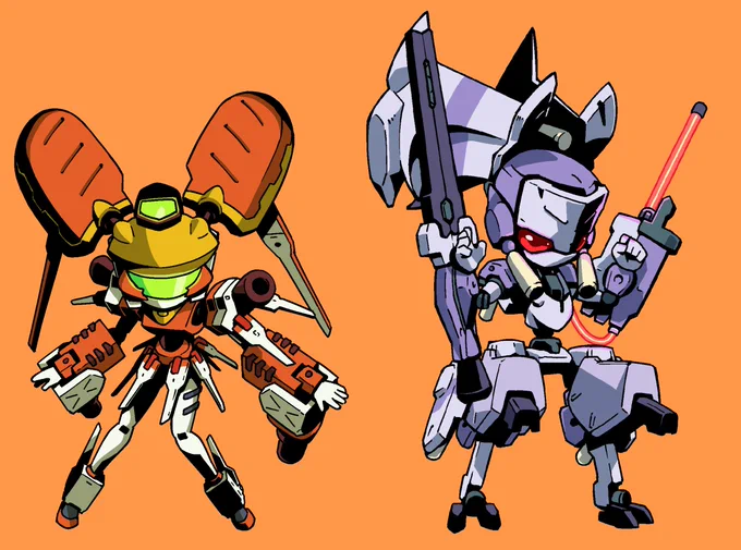 僕メダじゃないけどこの人らも許可もらってアクスタにしようかな。#メダロットS 