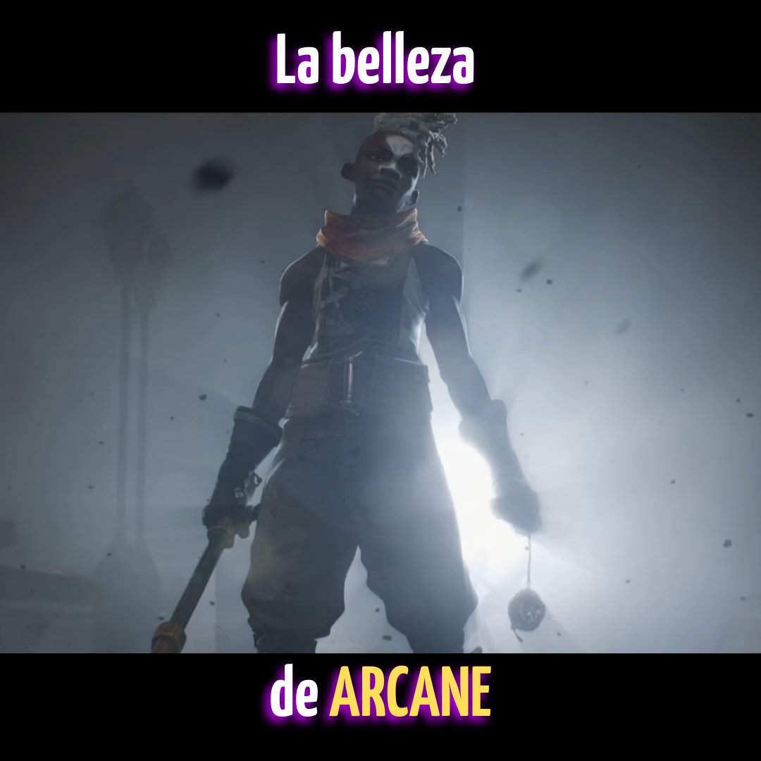 ClaquetaFM's tweet photo. ¡Sumérgete en el impresionante mundo de la serie Arcane! Sus impresionantes imágenes y animaciones te dejarán sin aliento. ¡No te pierdas esta experiencia visual única que redefine la belleza en la pantalla! #Arcane #Series #BellezaVisual #ArteEnPantalla https://t.co/czO1ZYQKl6