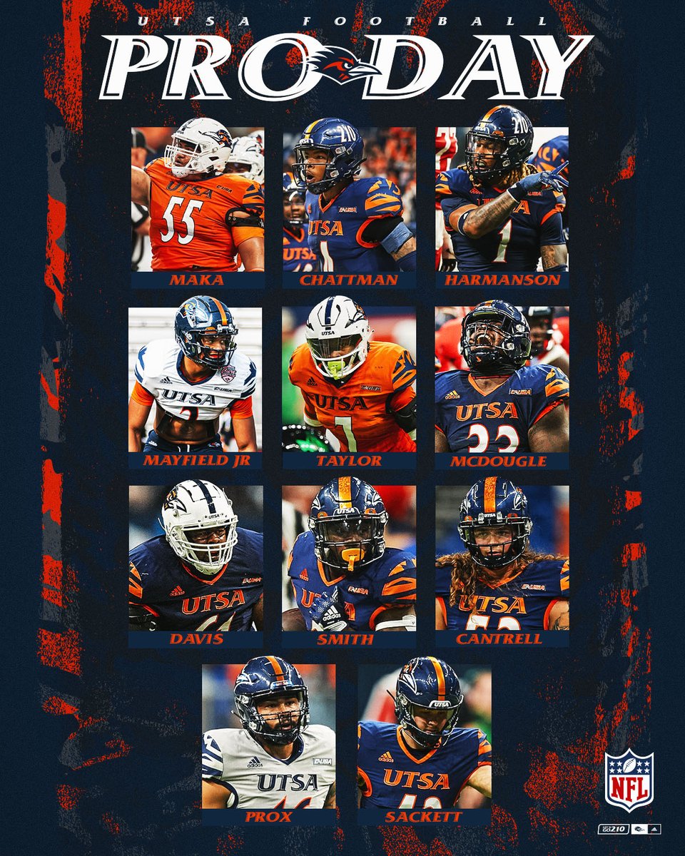 Can't wait to see these Roadrunners perform at Pro Day on Wednesday.

#BuiltByUTSA | #BirdsUp 🤙