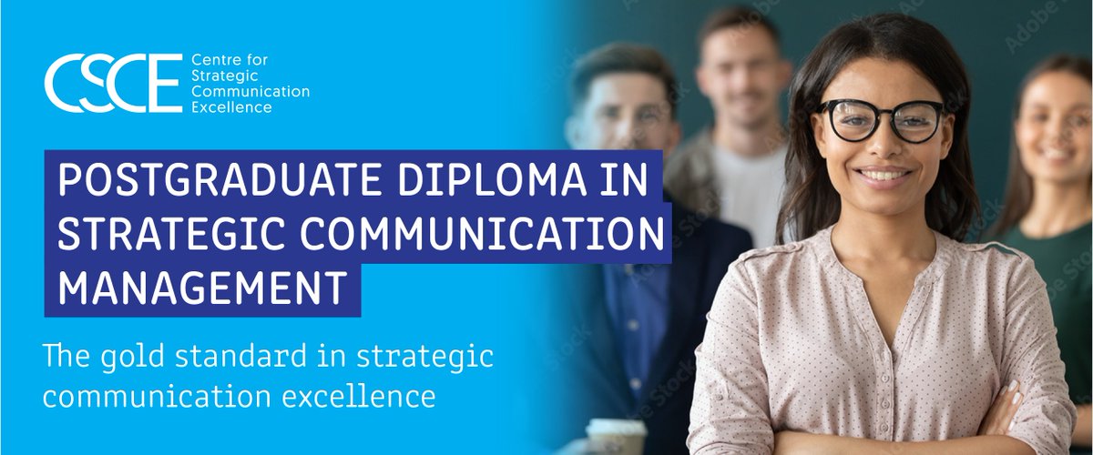 the_csce's tweet photo. FIRST ZOOM SESSION STARTS in APRIL for your Post Grad Diploma in Strategic Communication Management from @the_csce. Build your expertise in #strategiccomms management to make your next career move with confidence. Enrol Now: https://t.co/GIAxRzrhyv #career #personaldevelopment https://t.co/AsqDYy6xJF