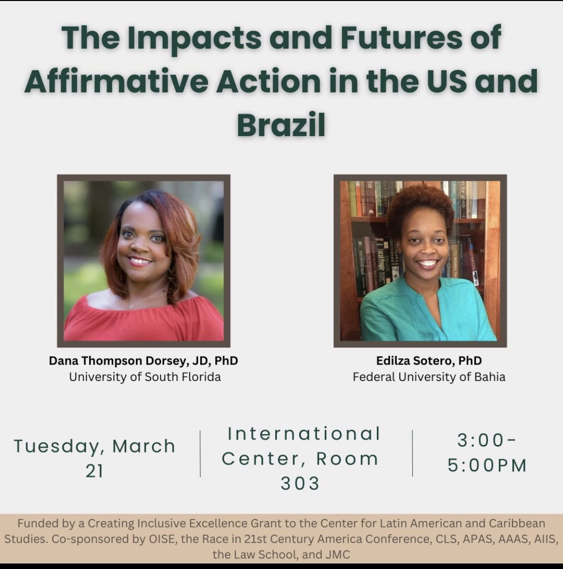 Please join us for this very important panel discussion!