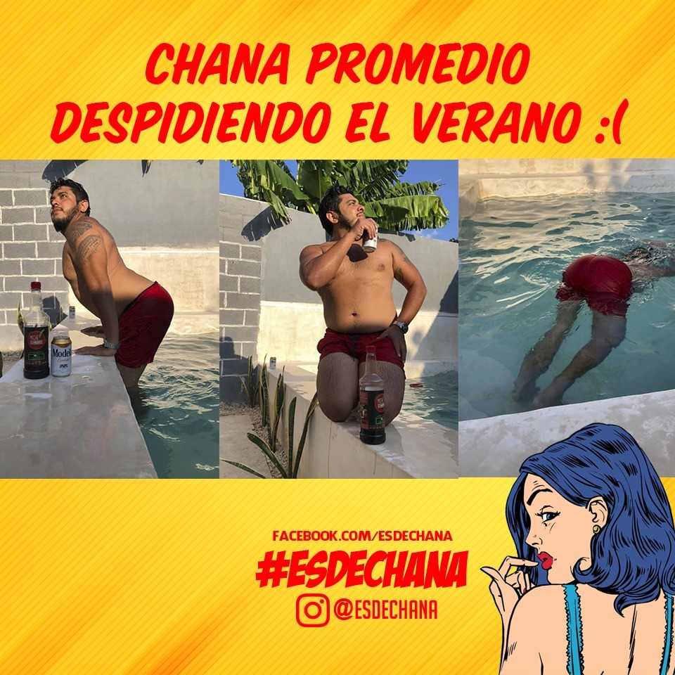 y se fue el verano, que terrible para algunas que no tendran like en sus fotos #EsdeChana