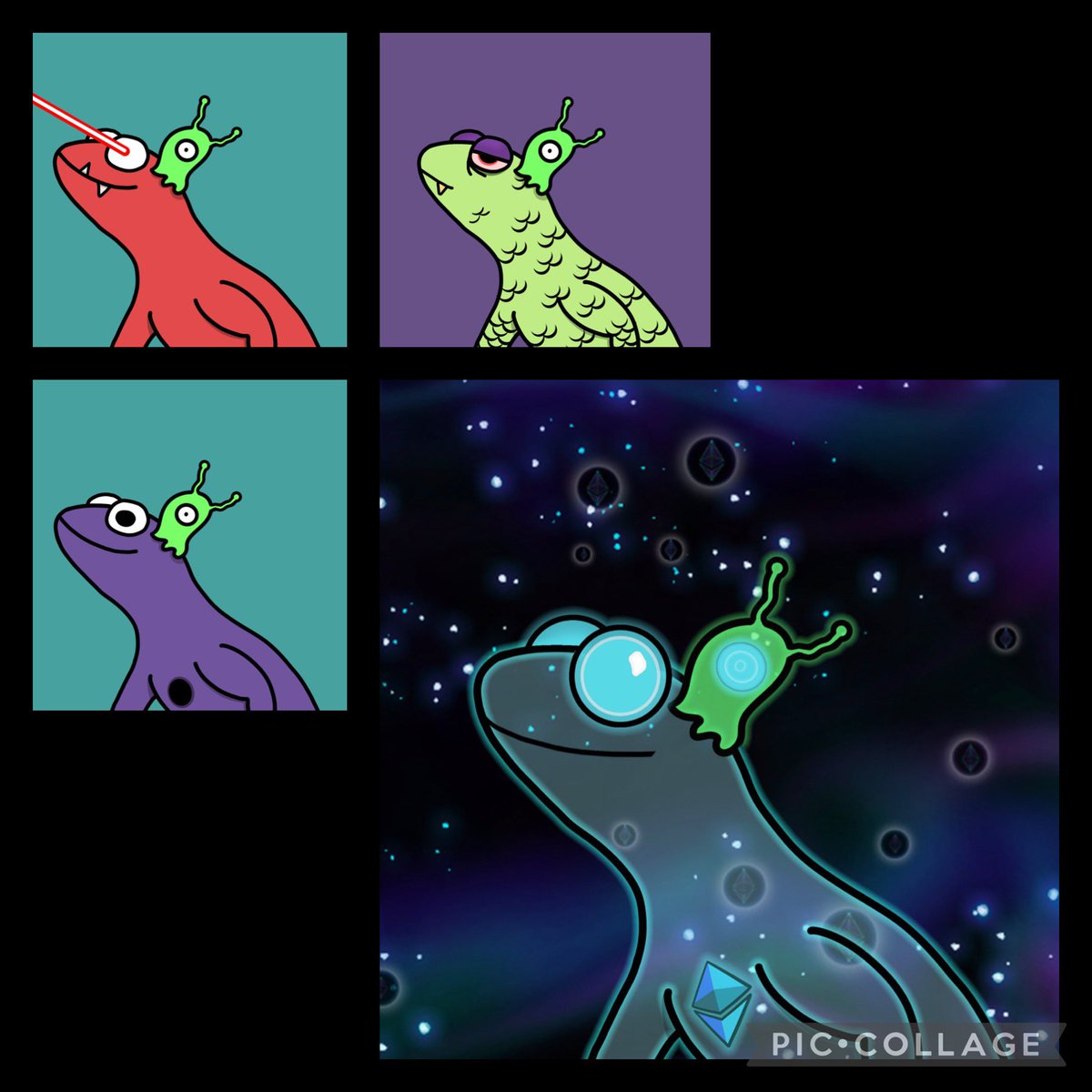 0xBif's tweet photo. My biggest play in the space is @ethlizards 
When investing, I remember a classic adage “put your money where your mouth is” and I sure have.

In particular, the #BrainSlug lizards have a special place in my heart

Always remember my slugs, there will be a time when the Grand Overlord rewards your loyalty.

Post your #BrainSlugs below so I can show them some love