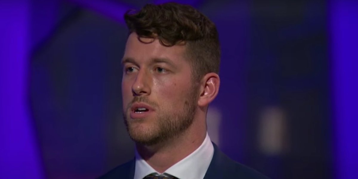 bachelorbtch's tweet photo. No matter what Zach does tonight……he can rest easy that it will NEVER be as messy as Clayton’s fantasy suite week  #TheBachelor https://t.co/wvIviIXEOx