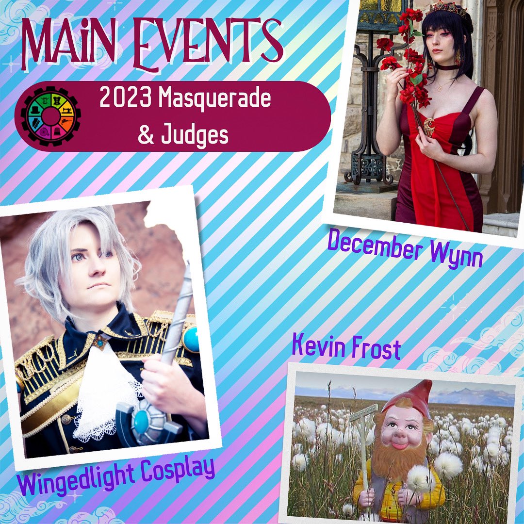Whimsy_Con's tweet photo. π 2023 MASQUERADE π¨
Our 2023 Masquerade will be Saturday at 6pm in Main Events!
We canβt wait to see what the costumers have brought to the stage this year!
βββ¦ββ
WhimsyCon 2023
March 31st to April 2nd
π Buy tickets at https://t.co/jUU6CNWO3Y
β’
#whimsycon https://t.co/lAKsPj0YPD