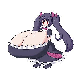 Mona pixel commish for @Yuyushimimi :> 