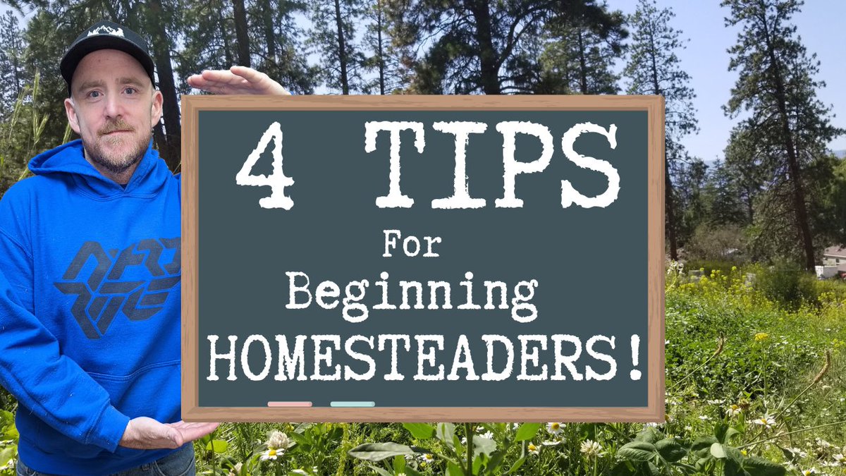 4 Tips For The Beginning Homesteader!

youtu.be/zEv_RxUOudg

#homestead #homesteader #homesteading #tips #homesteadingtips #homesteadinggoals #farm #farming #farmlife #diy #pnw #washington