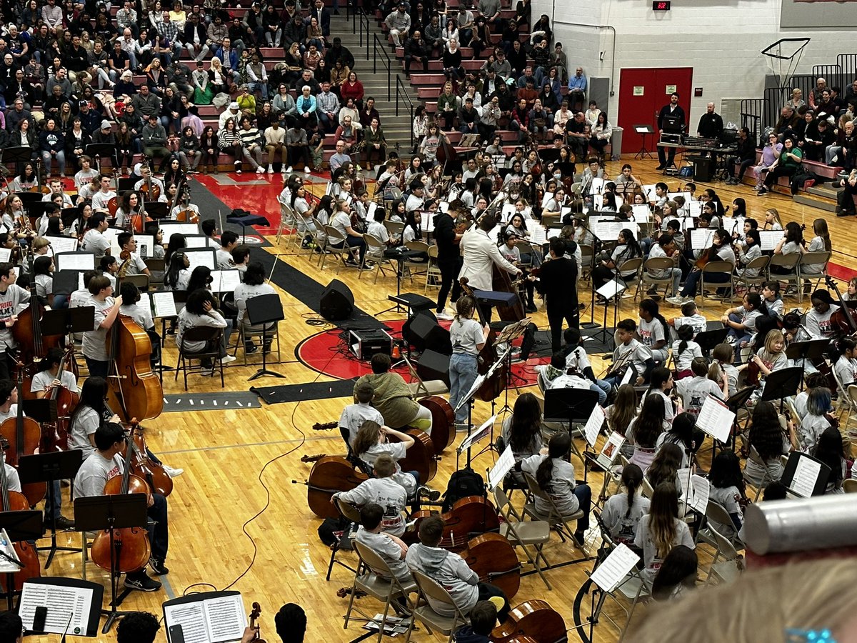 MrWeimann's tweet image. This evening I attended a strings concert that my daughter Scarlet was able to participate in. It was awesome! #TimeForThree #orchestra