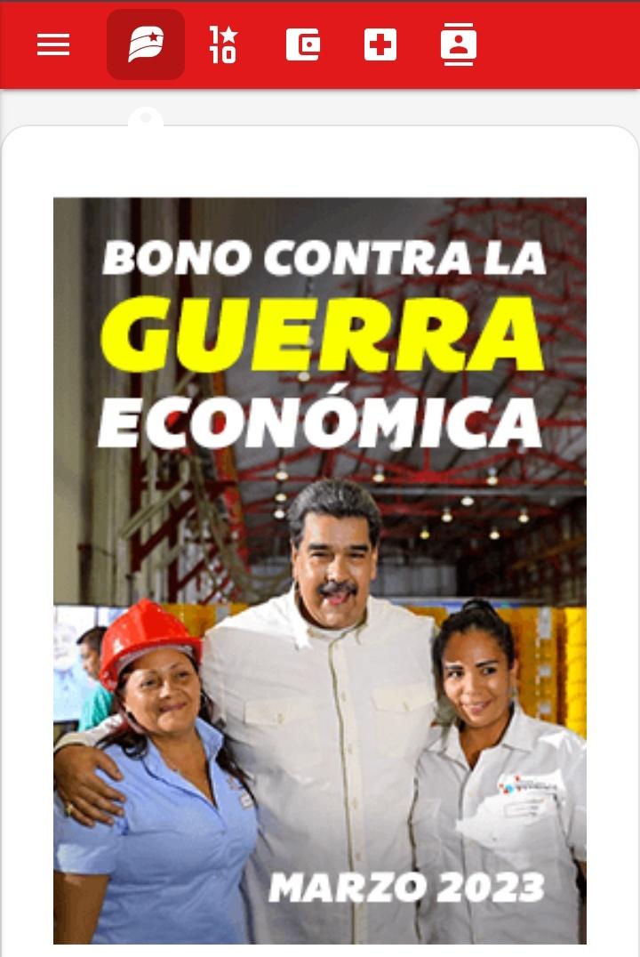 Bonosdelapatri1's tweet photo. Última Hora

Comienza la asignación del Bono Contra la Guerra Económica a todos los PENSIONADOS por 360 bs https://t.co/KQF3pHnet5