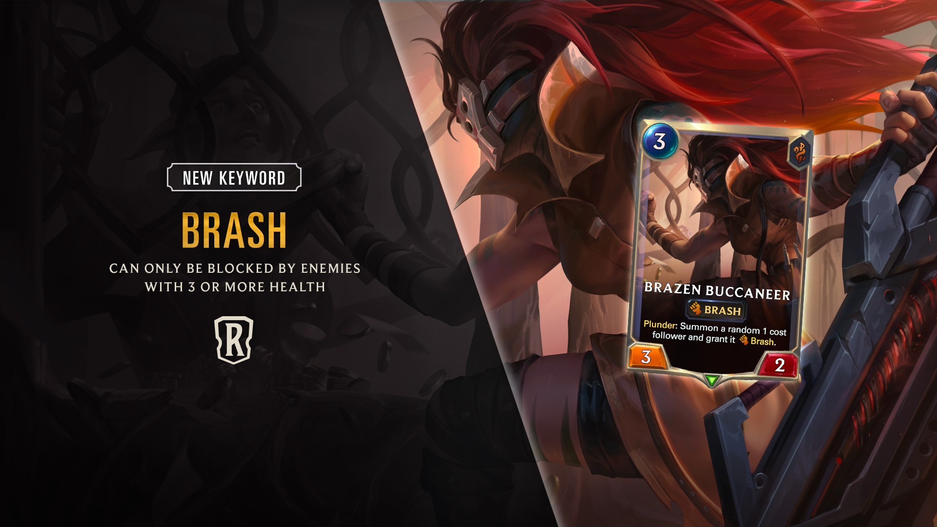 Legends of on Twitter "NEW KEYWORD Brash Victory belongs to