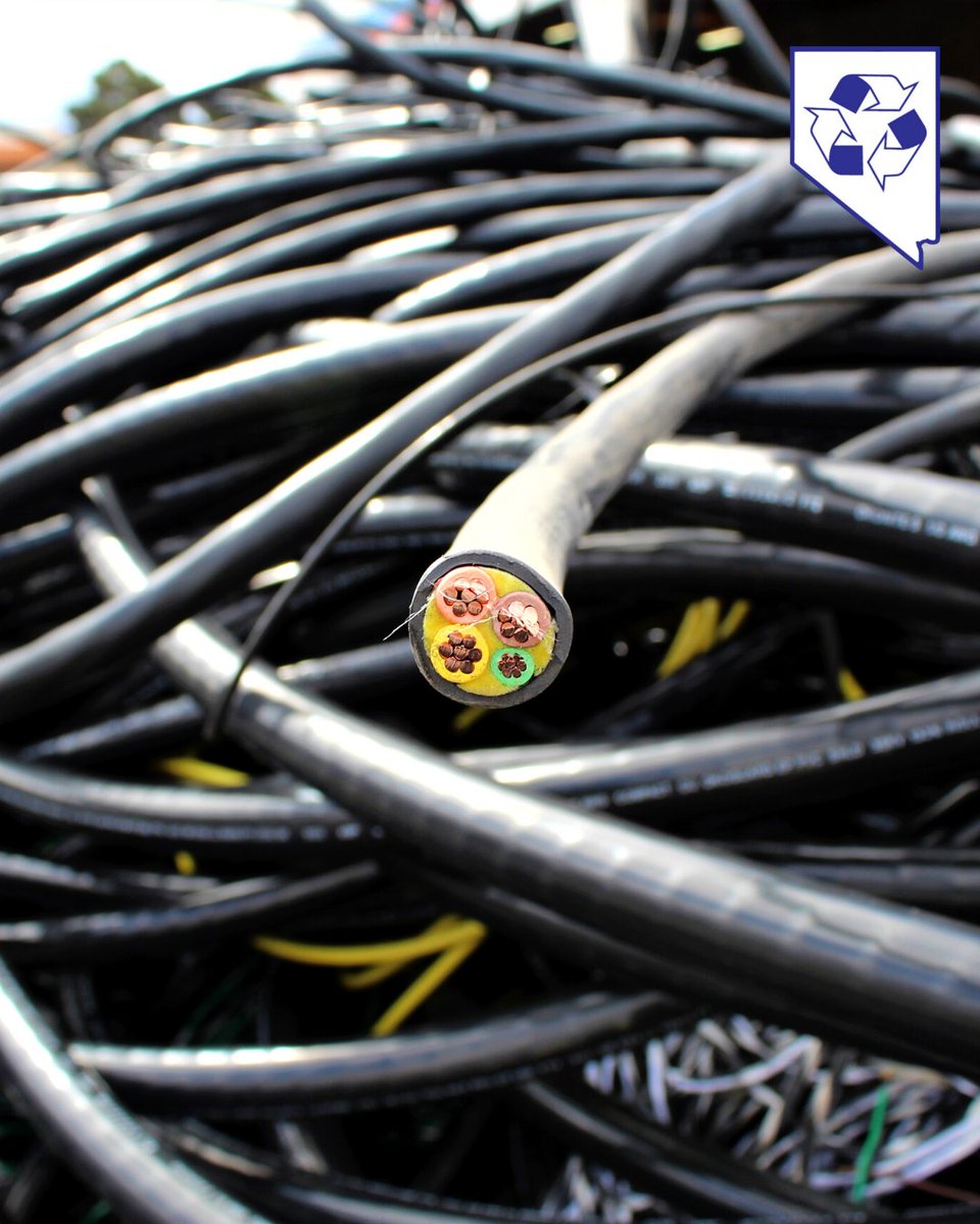 RecyclingNevada's tweet photo. ♻ Insulated wire taking up space in your warehouse or facility?

Our team will help you responsibly dispose of your materials and get the most value out of your scrap.

Thank you for recycling! https://t.co/FMK2Rq89Ej 

#wire #insulatedwire #recycling #nevada #lasvegas #business https://t.co/mEExatOrSK