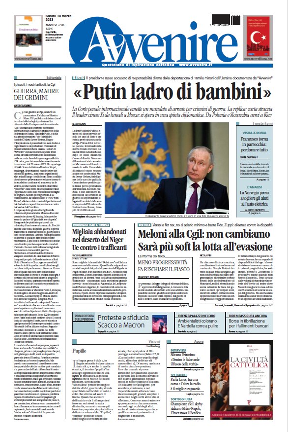 GabryBab10's tweet photo. @Avvenire_Nei
«#Putin ladro di bambini»
Natalità ∅: fanno prima a rubare i bimbi degli altri.
Eh si che in 🇷🇺 checché ne dica l'estrema destra #uteroinaffitto è legale diversamente dagli italioti convinti che sia/ siano/ meglio pedofi & pedofilia piuttosto che una #surroga https://t.co/nKnkQ0LSjM