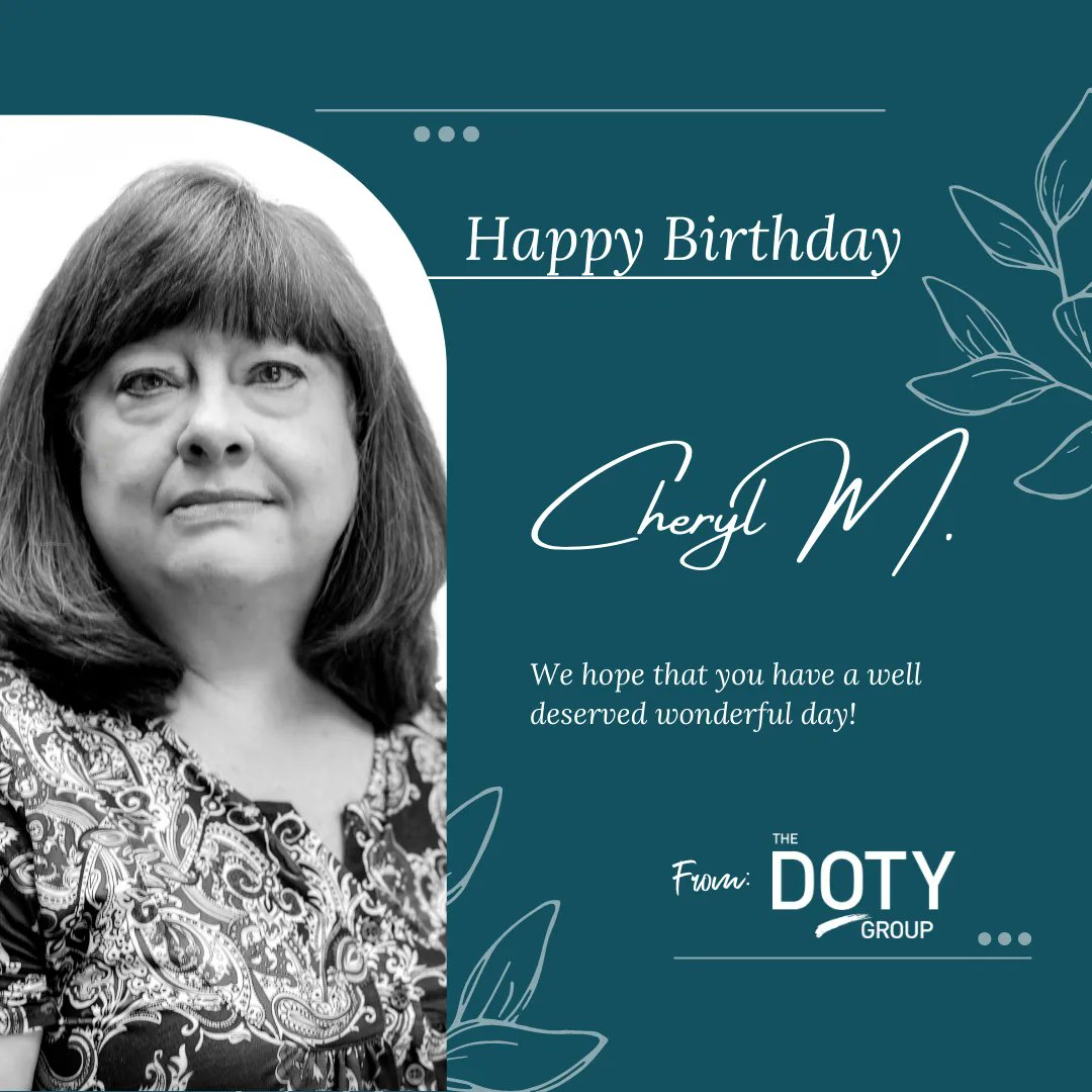 Happy  Birthday, Cheryl!