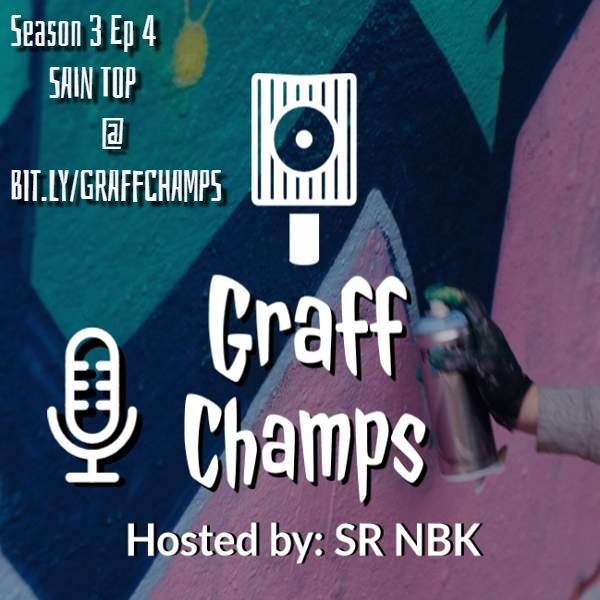 supreme_radio's tweet photo. Graff Champs, hosted by @SR_NBK_ , brings you the one on one raw interviews with the legends that shaped the graff culture. Season 3 Episode 4 featuring SAIN TOP https://t.co/BLcHhCE3kw #scradio #graffchamps #podcast #iheartradio #pandora #googlepodcasts #applepodcasts #spotify https://t.co/hRL7oq2vL5