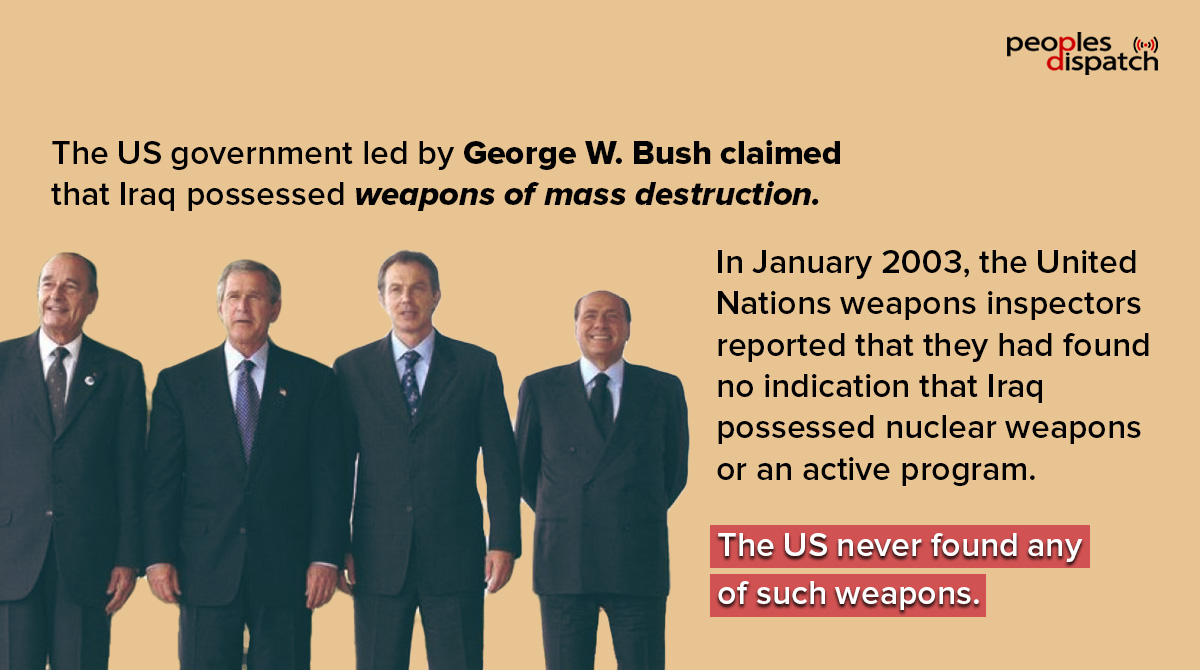 Peoples Dispatch on Twitter "Today, the US continues warmongering