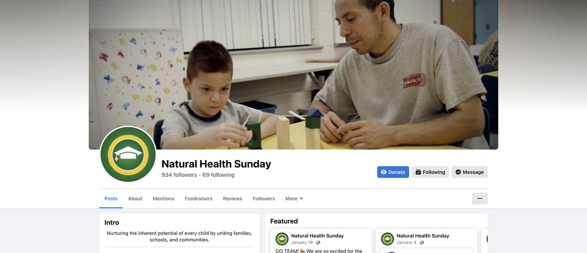 FASTcommunity's tweet photo. ⚠️ BEWARE: The FAST @facebook page has been hacked. At this time, the name has changed to "Natural Health Sunday" -- we are trying to resolve the issue and will provide updates when possible. https://t.co/ICuNm6hFHG