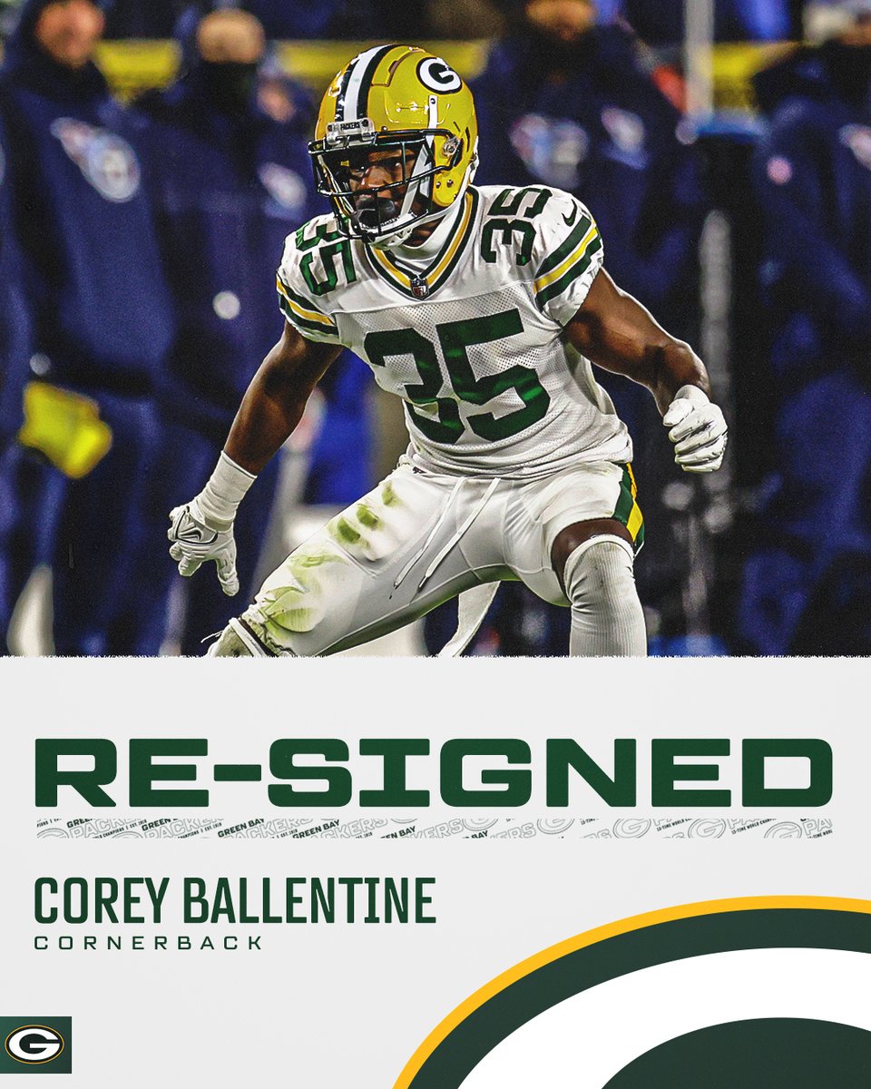 CB in GB 💪

#Packers re-sign CB @cbxiii__ 📰: pckrs.com/i6rsk0

#GoPackGo