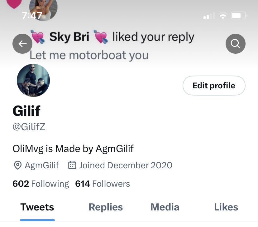 GilifZ's tweet image. W rizz