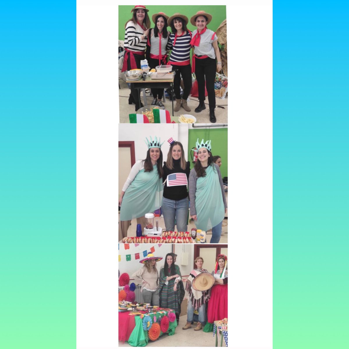 infantes_toledo's tweet photo. Las familias de 2.º de E. Infantil nos han regalado hoy el taller "Cocinas del Mundo".
Hemos probado platos deliciosos preparados con mucho AMOR. #SomosInfantes #familiaenelcole #cocinasdelmundo #CreandoFARP https://t.co/mzbHORoVtT