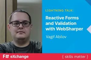 fsharponline's tweet image. In this session, Jozsef Uri will demonstrate WebSharper&apos;s reactive forms, what advantages they bring, and how they can be embedded into HTML and client-server applications with validation for both client and backend. 
#fsharp @WebSharper @JozsefUri 

bit.ly/3mdmy43