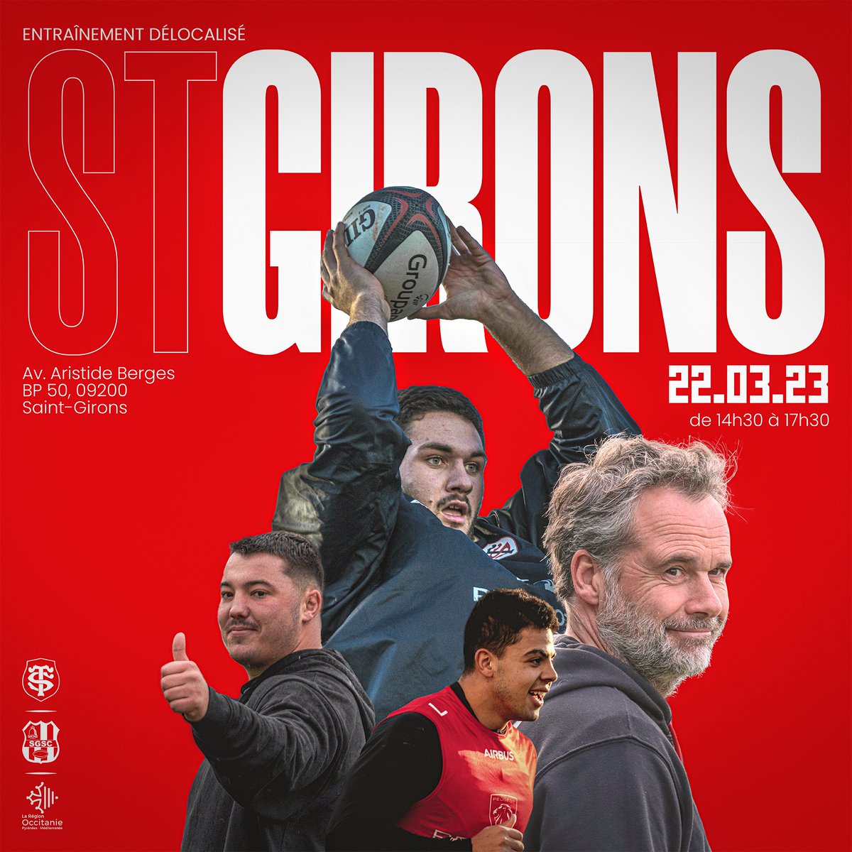 LionsvertsSGSC's tweet photo. A mercredi, cher @StadeToulousain ! 🔴⚫🥇
Merci pour la visite.
SGSC, fournisseur de petits champions (Clément, Hugo, Thomas, Louis, Rémy et ceux qui suivront!). 💪🏻💚🖤 https://t.co/pScqBA5NFg