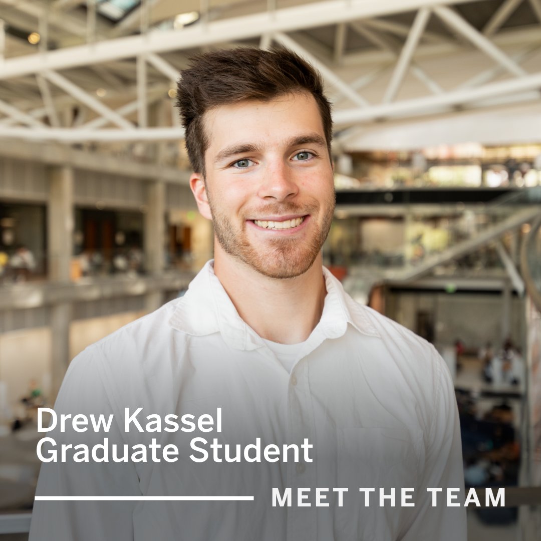 WebberEnergy's tweet photo. Meet the Team Monday is back from spring break! This week meet Drew Kassel, a graduate student with The Webber Energy Group ⬇️ https://t.co/8AomdzikMM