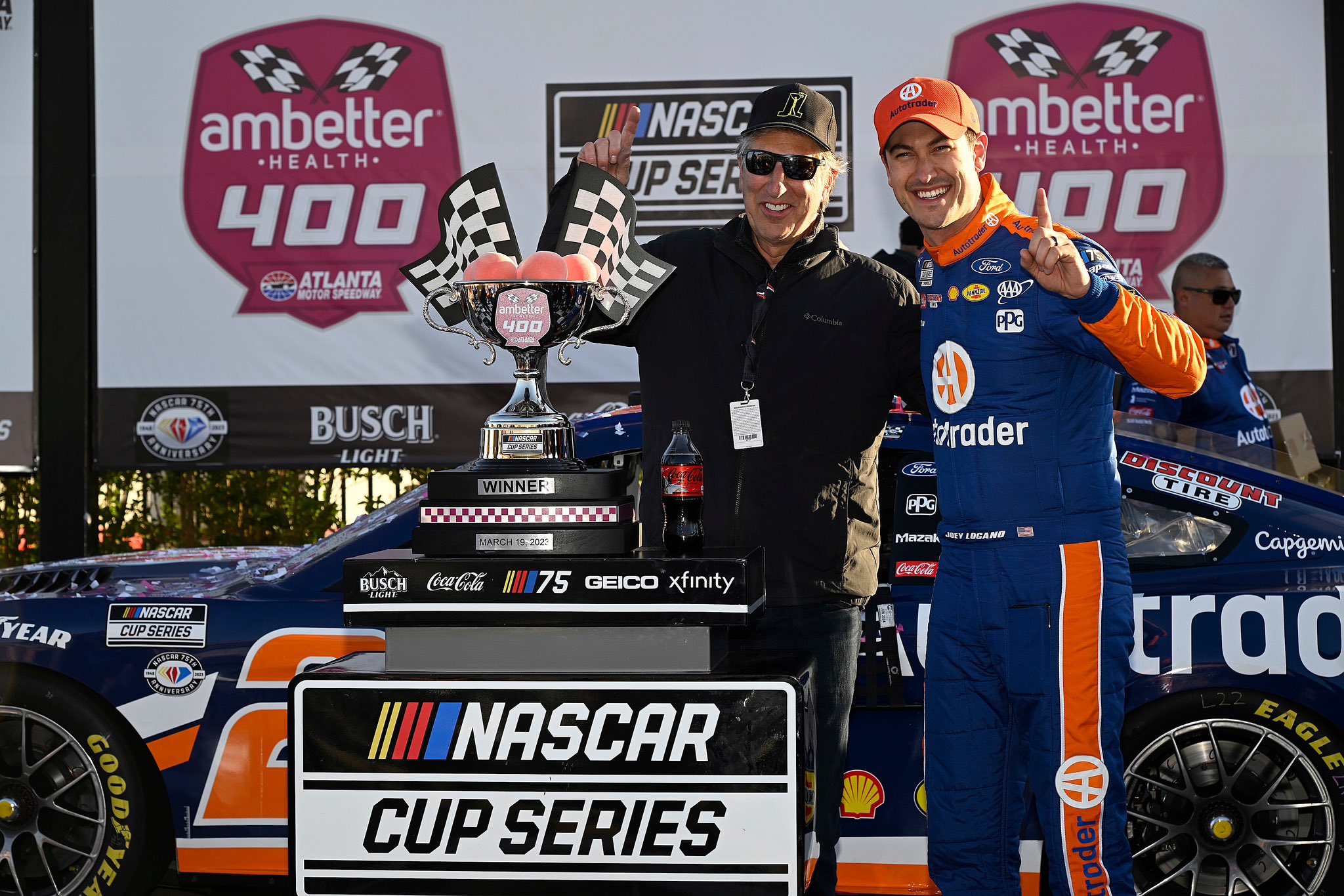 Joey Logano on Twitter: “Dad and I have been waiting to take this photo