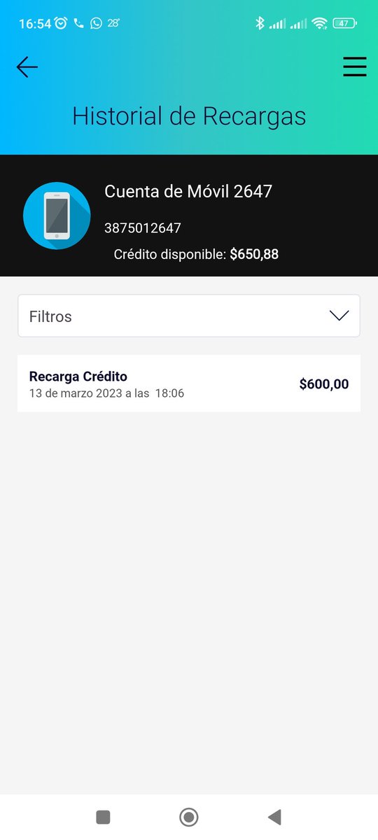 fernandoarraya's tweet photo. @PersonalFlow_At hice una recarga en promoción por $600 desde la app y no se activó https://t.co/JBFBYzPHSO