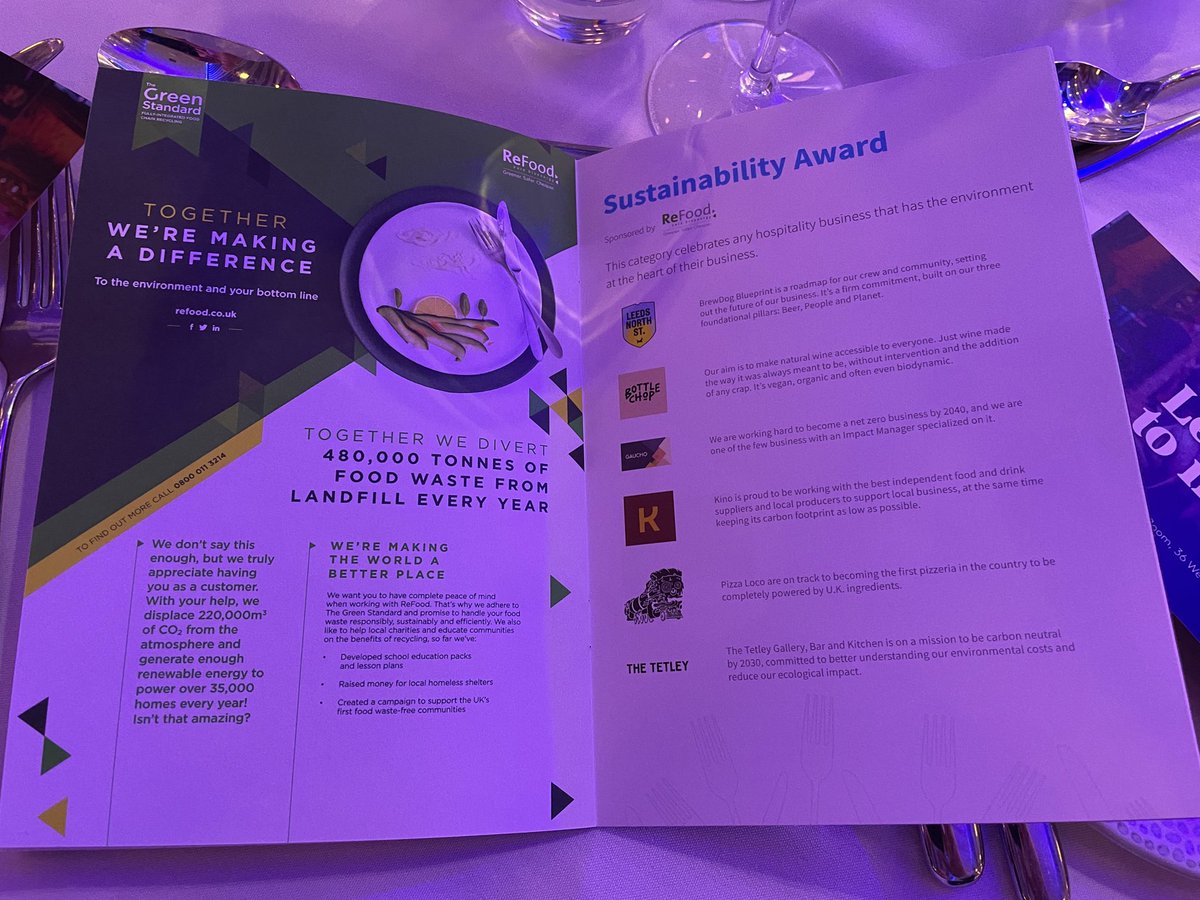 Getting ready for the 2023 #oliverawards…delighted to be sponsoring the Sustainability Award again. Good luck to all entrants!
