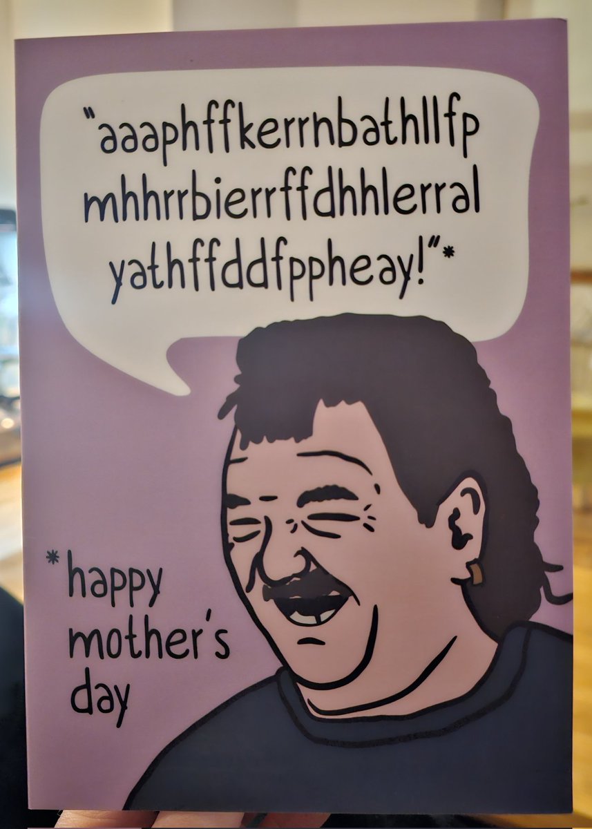 AngryTagais's tweet photo. I bought this for my step kids to give to their mum yesterday. It's one of the best cards ever.
Mullets are definitely back 🤣.
@JeremyClarkson @DiddlySquatFarm
@KalebFarm #GeraldCooper #aphrkerbatlpmhbier #DiddlySquatFarm https://t.co/h9XwyCVpYy