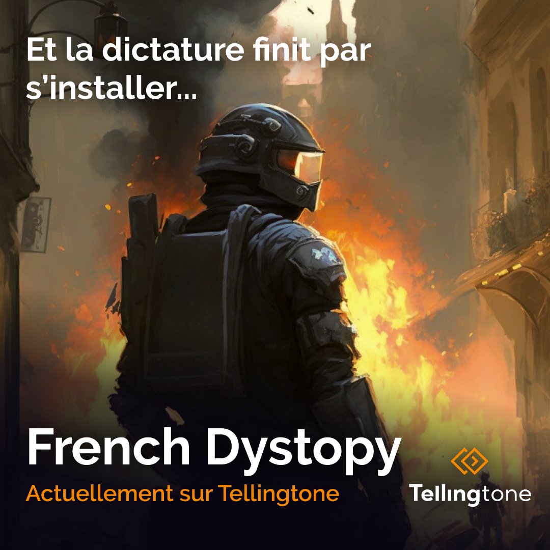 superflameur's tweet photo. Je profite de la situation en cours avec les manifestations spontanées dans tout le pays pour repuber un coup French Dystopy, une histoire @Tellingtone qui n'est pas sans faire écho aux évènements en cours.

👉 https://t.co/vwCntHdAhg https://t.co/Ih7sdXddJf