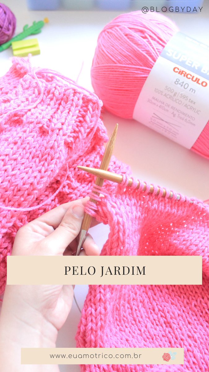 BlogByDay's tweet photo. Pessoal do Jardim, temos frente, costas e mangas. Tudo carreira por carreira, para quem adora as minhas receitas bem explicadinhas 🌷 contato@euamotrico.com.br
____
💗 https://t.co/d25wu5xZrx
🎥 https://t.co/fTFS8H5WfV
📌 #blogbyday #tricô #knit https://t.co/GvbvzWthsF