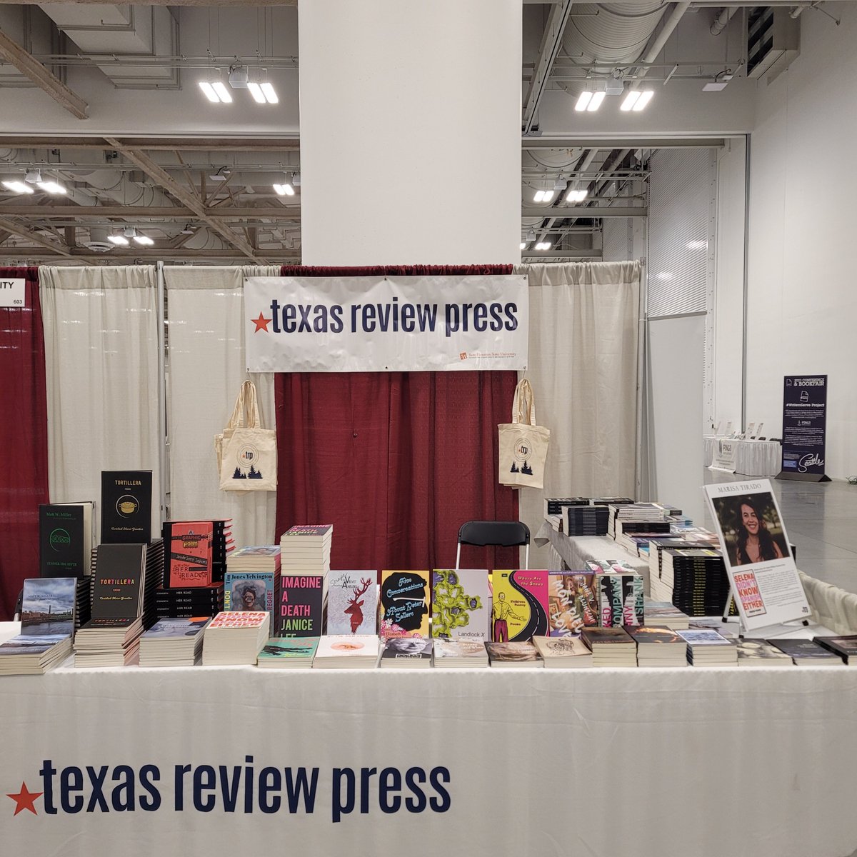 TxReviewPress's tweet photo. Thank you to everyone who supported TRP's staff and authors at #awpseattle! It was filled with #authorsignings, offsite events, and #sightseeing. See you again next year! #TRP Team 🧡
#lit #universitypress #readings #offsite #event #writingconvention #seattleconventioncenter https://t.co/YY3awV6AJD