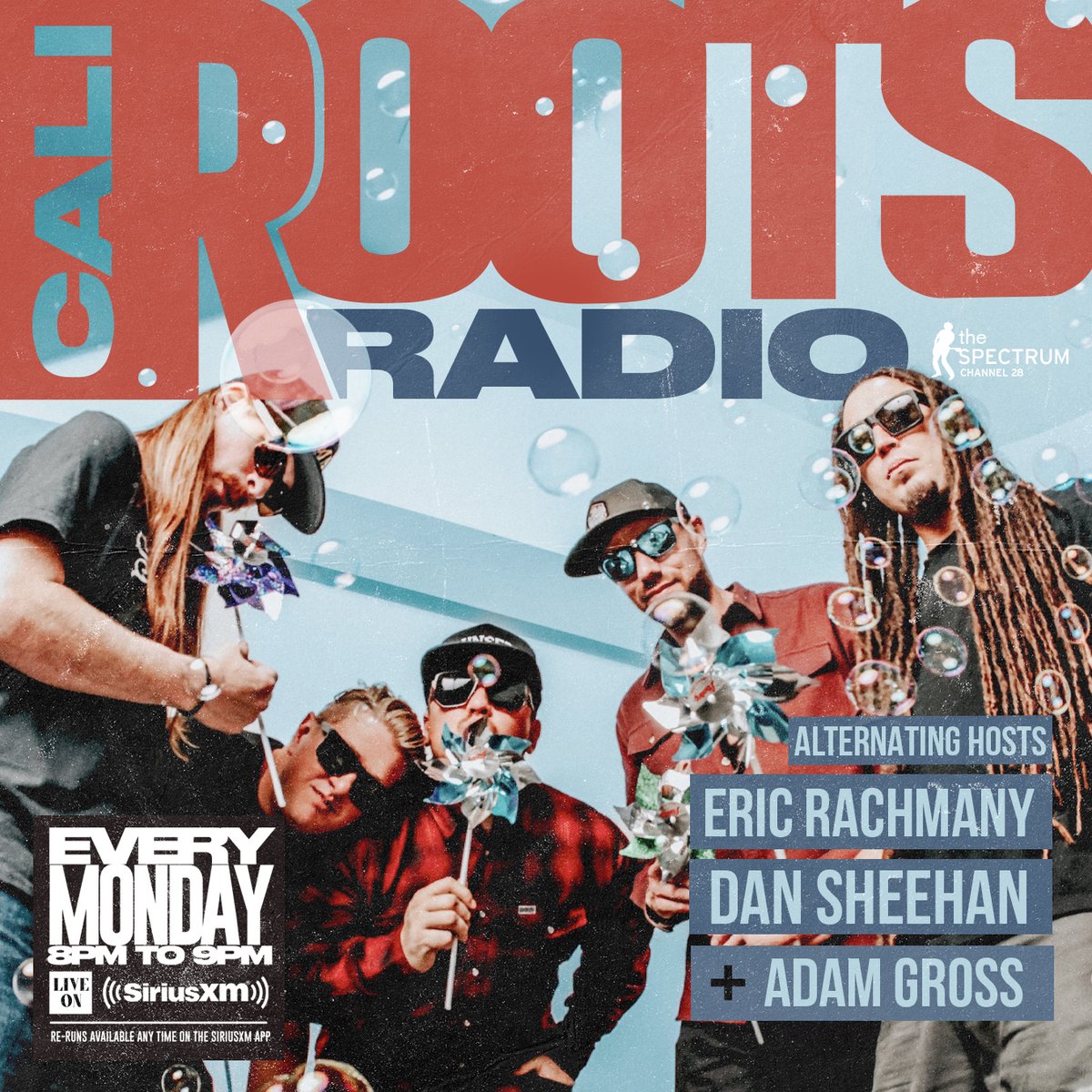 Tune in to #CaliRootsRadio tonight at 8pm PT on @SXMSpectrum 
 Channel 28. This week's show is hosted by Adam Gross, President of Ineffable Records.

Listen on your radio or at bit.ly/CaliRootsRadio, with reruns available on the Sirius XM app.