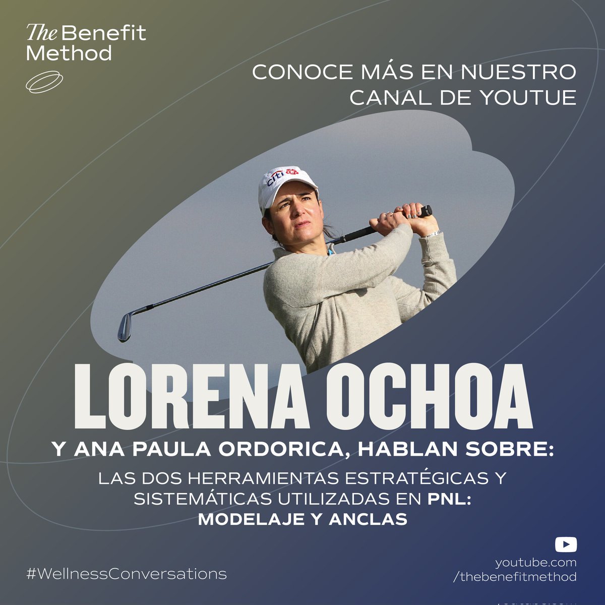 Benefit_Method's tweet photo. @LorenaOchoaR y @AnaPOrdorica hablan acerca del modelaje y las anclas como herramientas estratégicas y sistemáticas de la PNL.
Video completo en nuestro canal de YouTube: https://t.co/IIdfS1wrPv
#wellnessconversations #Golf https://t.co/29vi2H5iEG