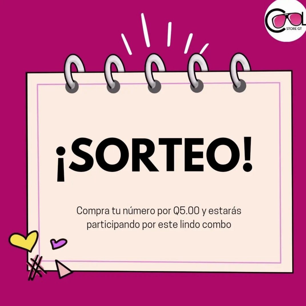 IveUrizar's tweet photo. 🙏🙏⚠️Sorteo⚠️🙏🙏
Por si a alguien se le toca el corazón y quiere participar, a sólo Q5.00 el número para el sorteo de un Combo Skin Care, me estarían ayudando! Sino por lo menos un RT si? https://t.co/IDK5wjjSmA