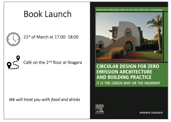 Malmö, Lund and Copenhagen colleagues and friends. Will be waiting for you tomorrow, Tuesday the 21st of March for my book launch event at Niagara. Nordenskiöldsgatan 1, 211 19 Malmö.