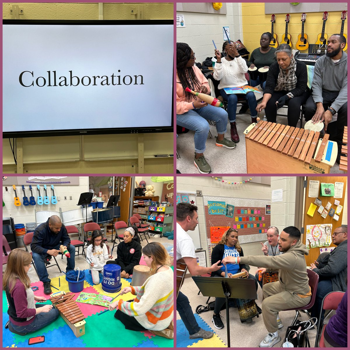 Elementary 🎶 session was on 🔥!! Music making with friends and colleagues. #apsarts #MIOSM @cmafoundation @MusicAtSPARK @sara_womack @erickson_sarah_ @apsupdate