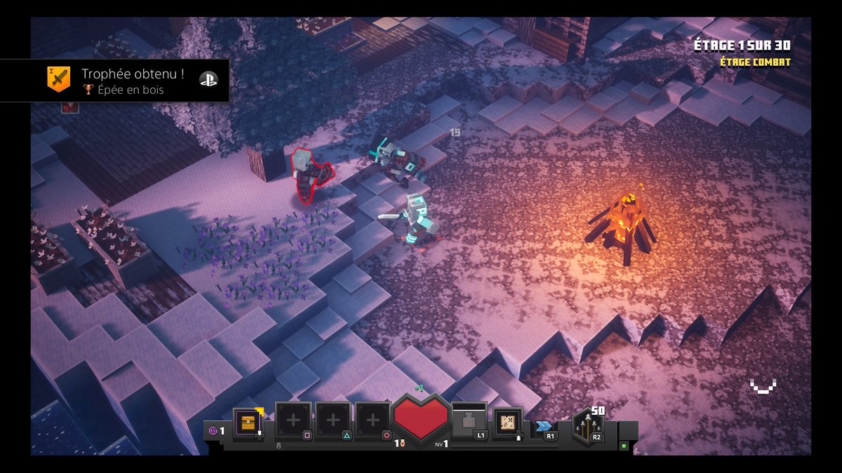 nmnicos's tweet image. Minecraft Dungeons
Épée en bois (Bronze)
Tuer 50 créatures.@HighScoreFr #HighScoreFr #PS4share