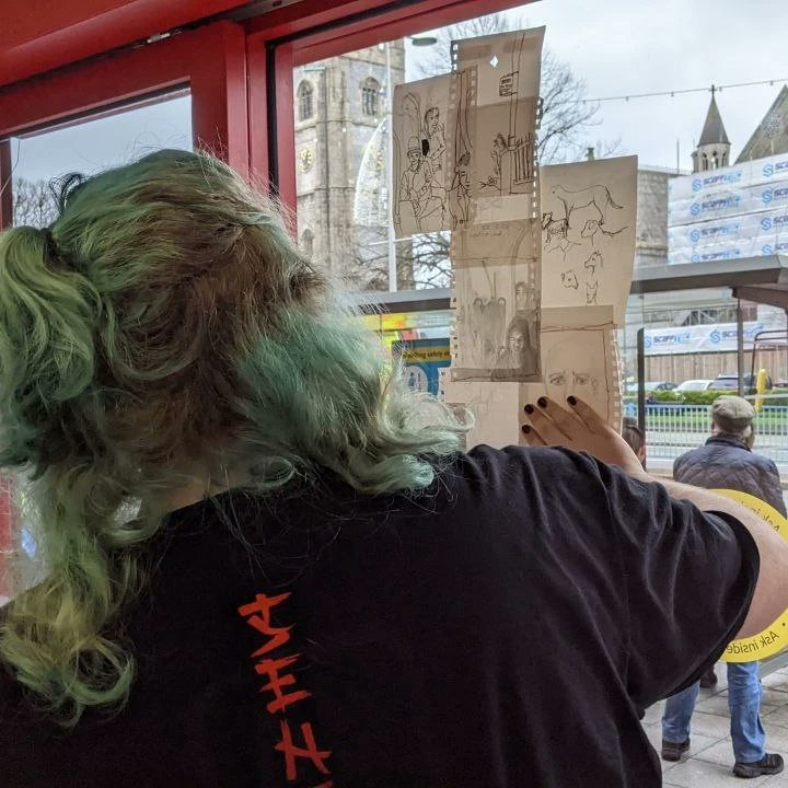 Gabi Marcellus-Templ (@gabimtart) on Twitter photo Visit barbicantheatre.co.uk/gabi-marcellus… to hear interviews with artists and find out more about the show in the Citybus shop and the exciting events coming up on Saturday! @barbican_theatre @plymouthcitybus @angiewickenden @louiserabeyart @theblackhandcrafts <a href="/mydogateart/">Steve Clement-Large</a> <a href="/innercityseeds/">Inner City Seeds</a> Visit barbicantheatre.co.uk/gabi-marcellus… to hear interviews with artists and find out more about the show in the Citybus shop and the exciting events coming up on Saturday! @barbican_theatre @plymouthcitybus @angiewickenden @louiserabeyart @theblackhandcrafts <a href="/mydogateart/">Steve Clement-Large</a> <a href="/innercityseeds/">Inner City Seeds</a>