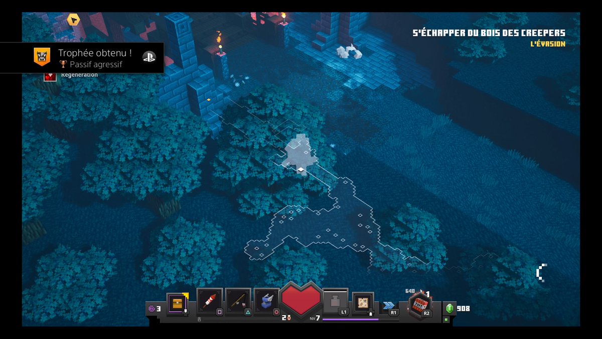 nmnicos's tweet image. Minecraft Dungeons
Passif agressif (Bronze)
Tuer 50 créatures passives. #PS4share #HighScoreFr @HighScoreFr