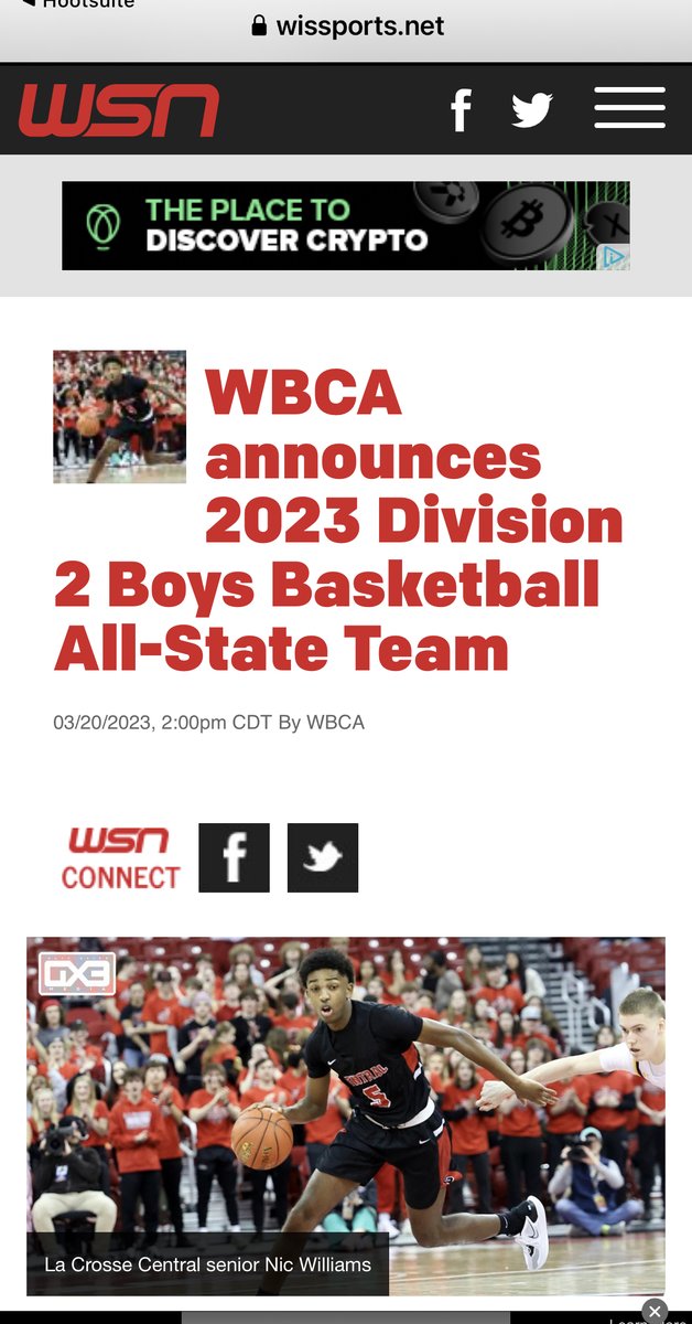 South Milwaukee HS Basketball tweet media