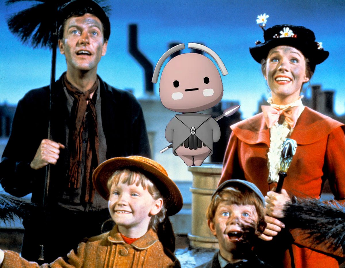 roddypoddynft's tweet photo. @_samspike_ #TIL my #chainlink @finiliar #5599 was in the 1964 Musical 'Mary Poppins' but got left on the editing room floor. #cutility https://t.co/iU8uOGCD2i