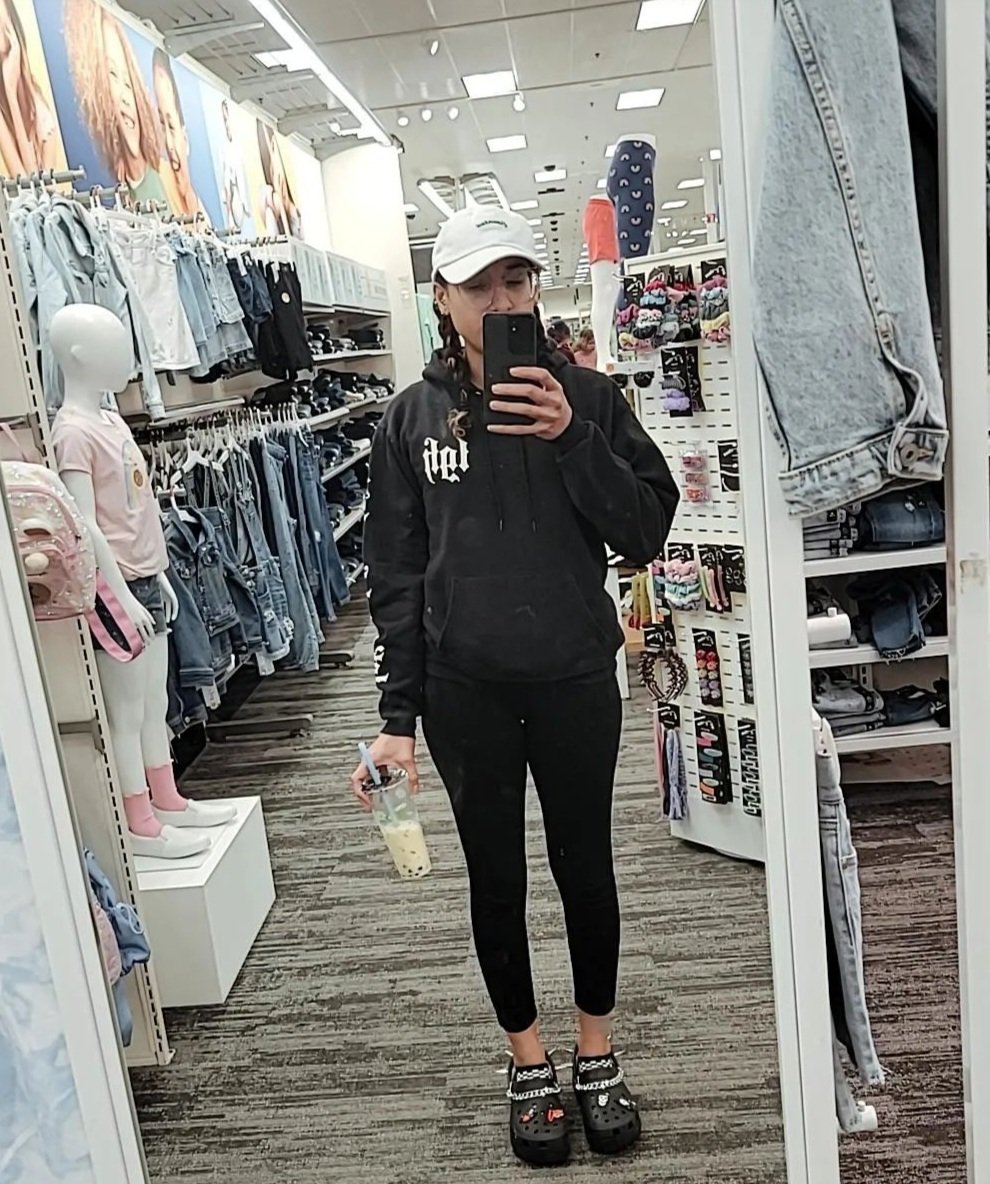 .<a href="/LetsGetHaunted/">LetsGetHaunted</a> hat and hoodie

it's called fashion sweaty