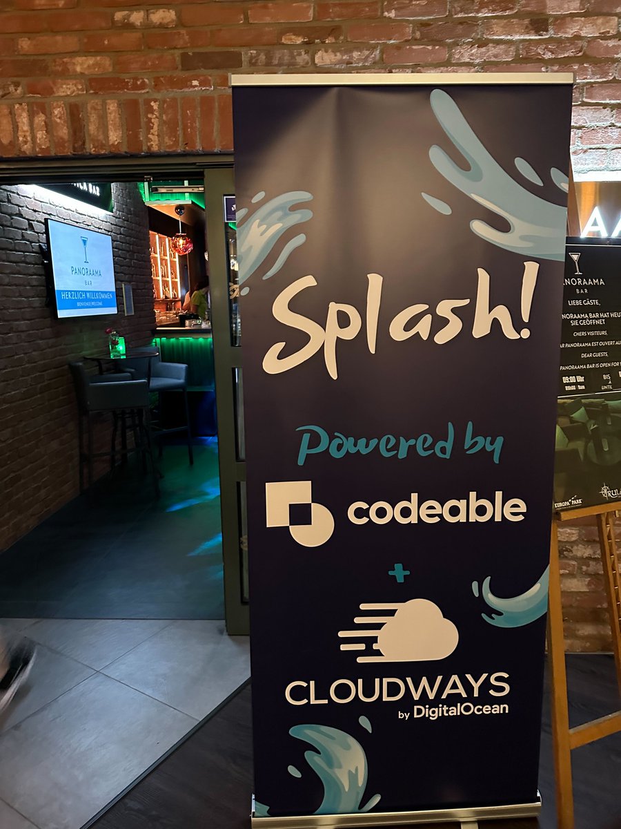 codeablehq's tweet photo. Thank you for everyone who came out to @Cloudways &amp; our Splash party at #CFHack2023! We hope you had a great time! 🤿🌊

#Cloudfest #Hackathon #BuildWithHeart https://t.co/93cgwgqc6h