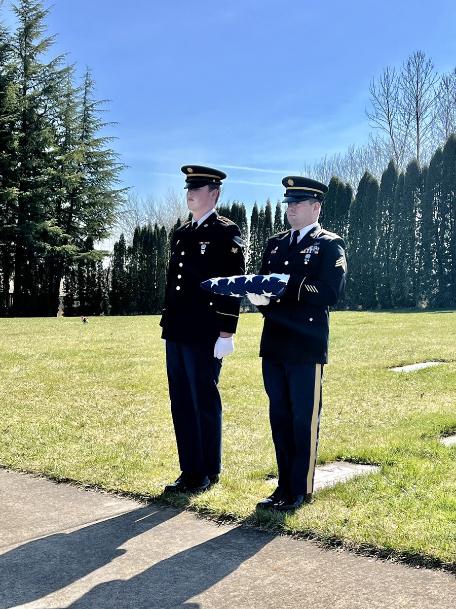 A huge thank you to the <a href="/OregonGuard/">OregonNationalGuard</a> Color Guard for their part in creating a magical and memorable farewell this past weekend.  Your soldiers executed their performance with the utmost class, professionalism and grace. The communities of Verboort, Roy and Banks are thankful!